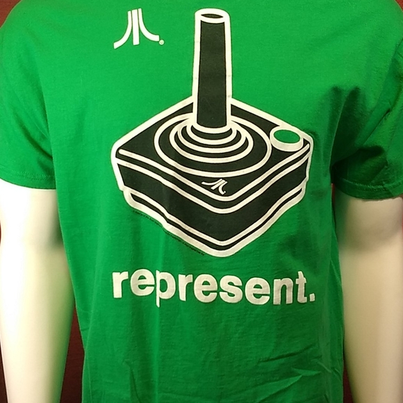 Atari represent tee heavy cotton XL VTG 90s - Picture 3 of 13